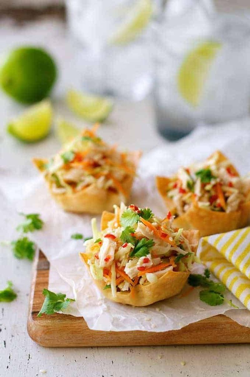 Mini Chicken Salad Cups