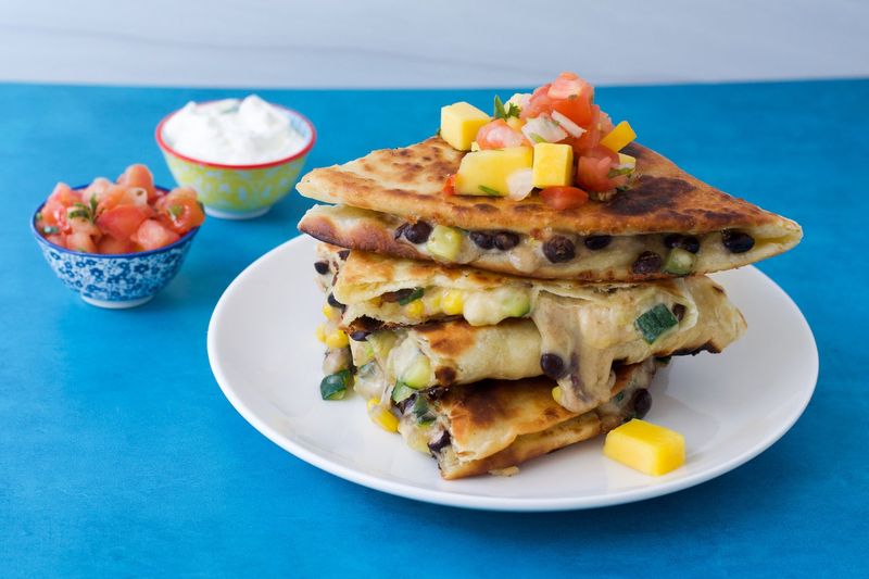 Cold Quesadillas