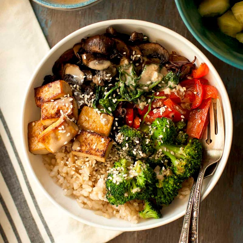 Amy’s Brown Rice & Vegetables Bowl