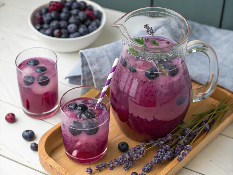 Blueberry Lavender Lemonade