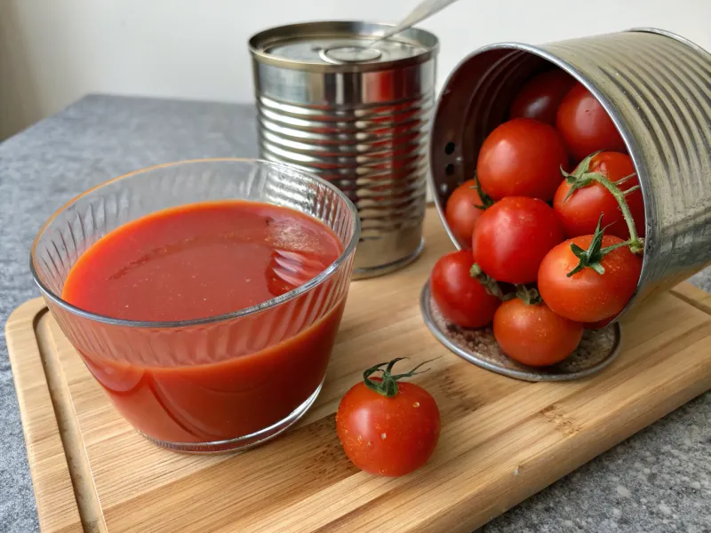 Save Liquid from Canned Tomatoes