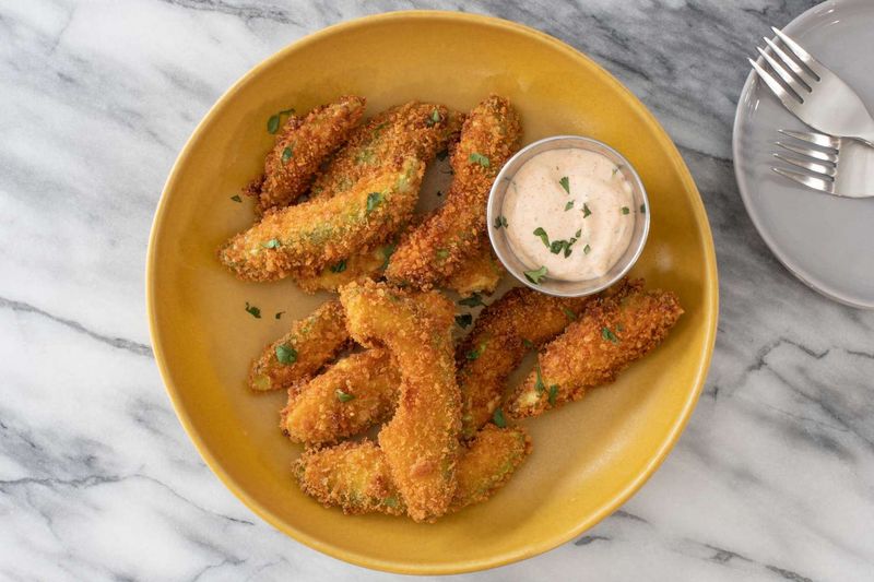 Fried Avocado Slices