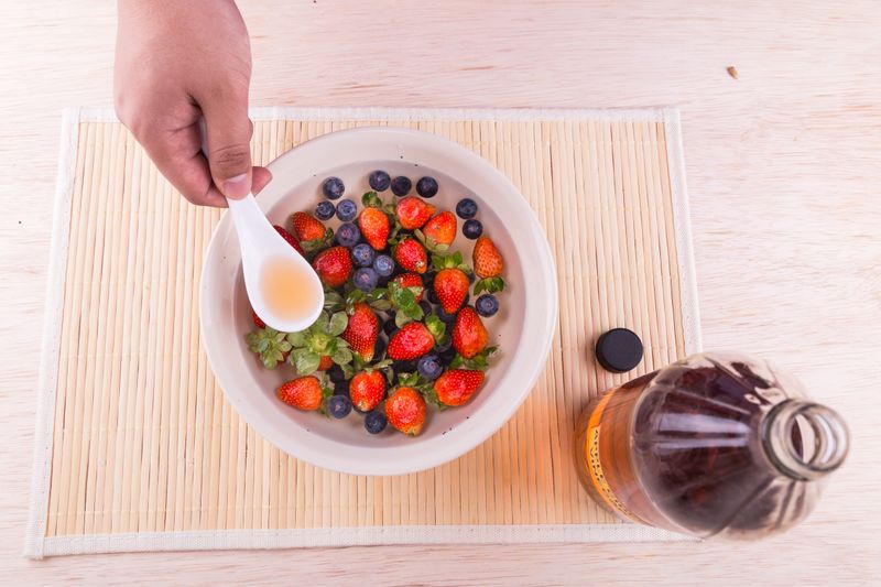 Use vinegar to wash produce