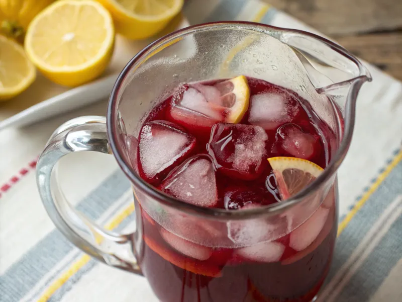 Hibiscus Iced Tea