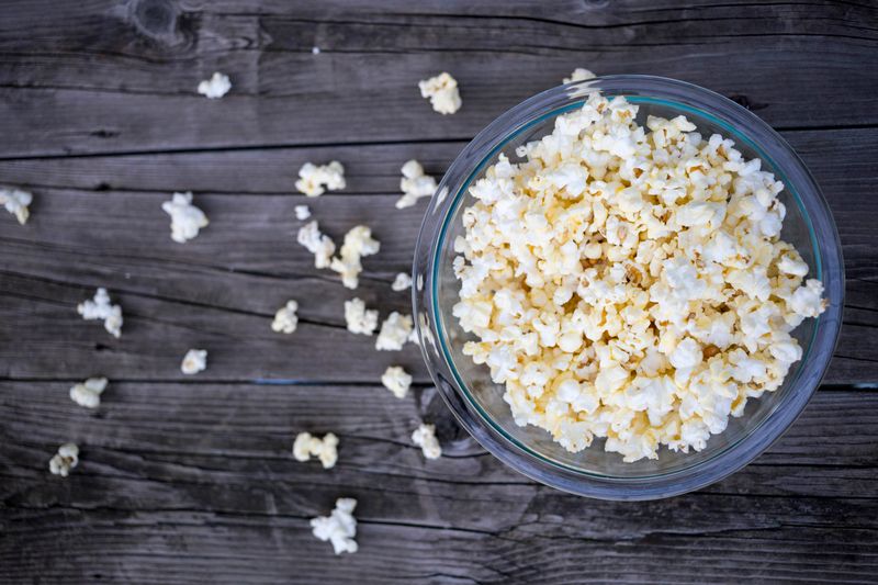 Use Plain Popcorn Instead of Microwave Buttered Versions