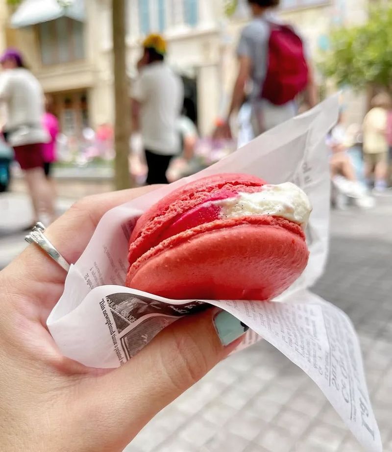Gelato Macaron Ice Cream Sandwich (EPCOT – France Pavilion, USA)