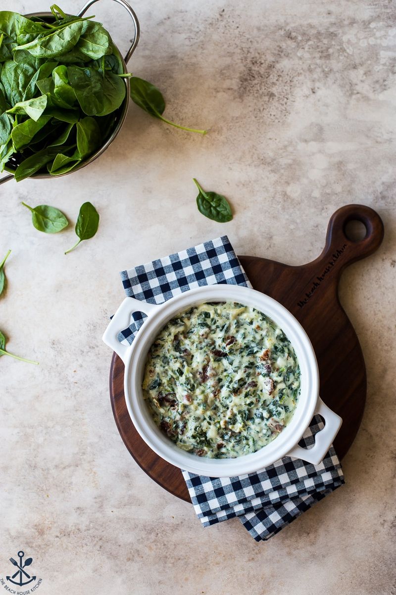 Cold Spinach & Artichoke Dip