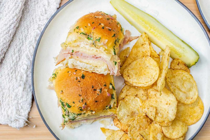 Ham and Cheese with a Side of Chips