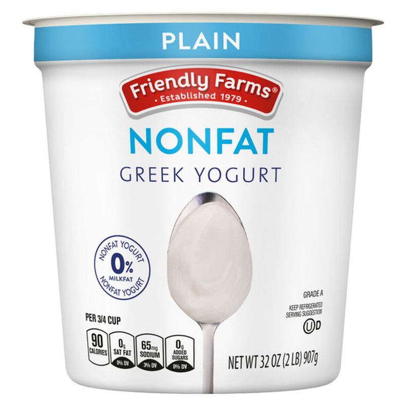 Greek yogurt (Friendly Farms)
