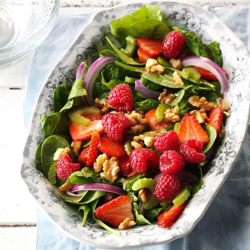 Mixed Green Berry Salad
