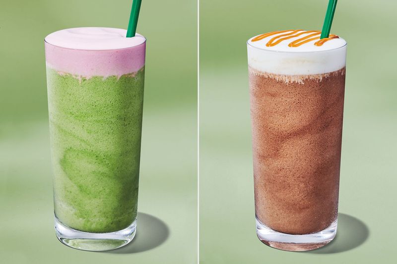 Salted Caramel Mocha Strato Frappuccino