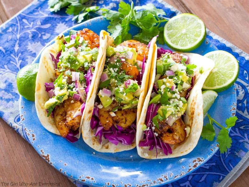 Firecracker Shrimp Tacos