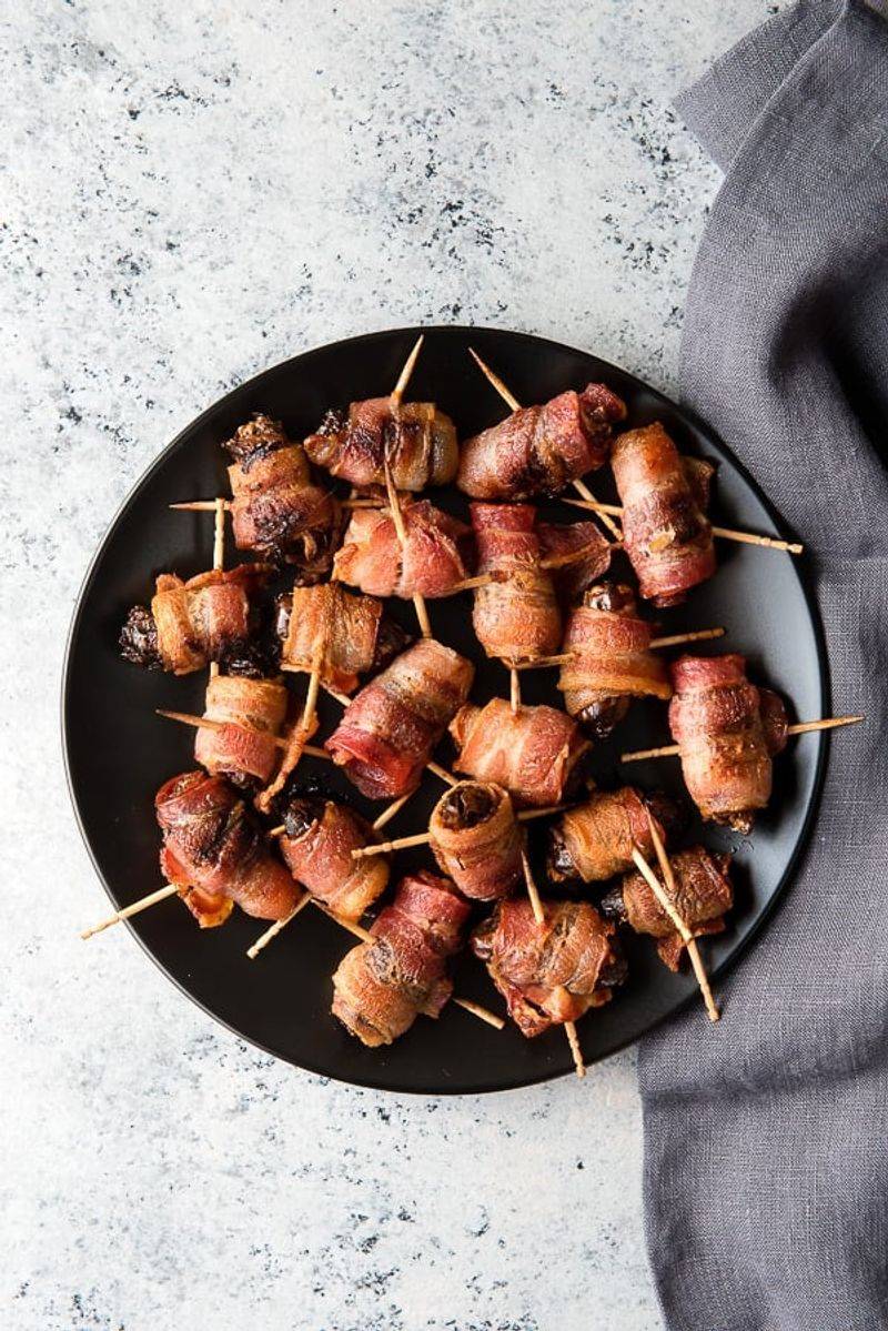 Bacon-Wrapped Prunes (aka “Devils on Horseback”)