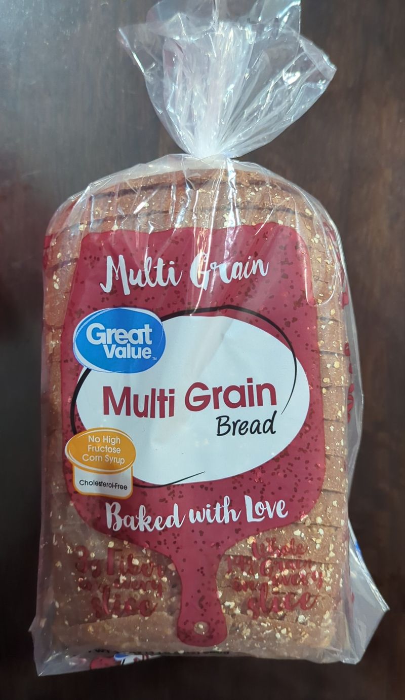 Great Value Multigrain Bread (Walmart)