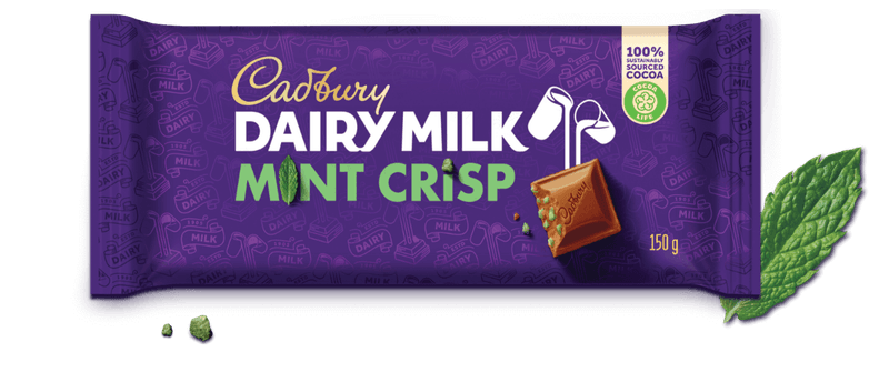 Dairy Milk Mint Crisp