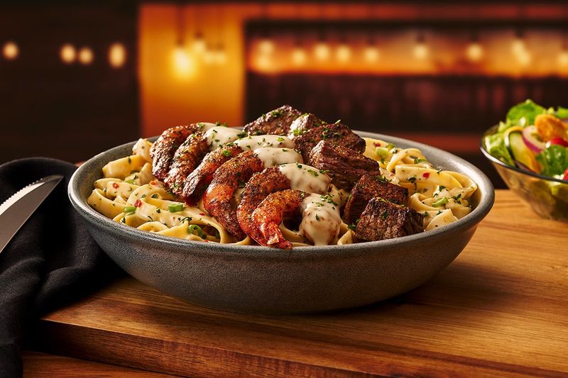 Kingsland Pasta (Steak + Shrimp)