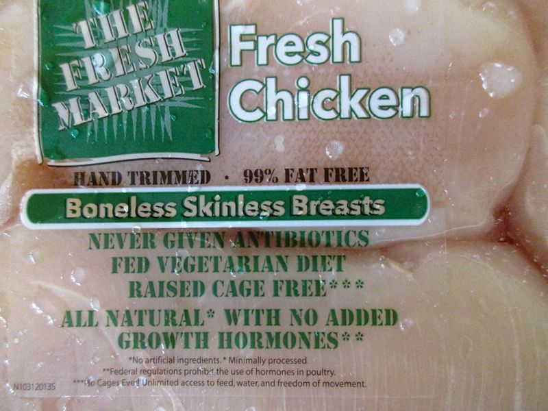 Hormone-Free (in poultry)