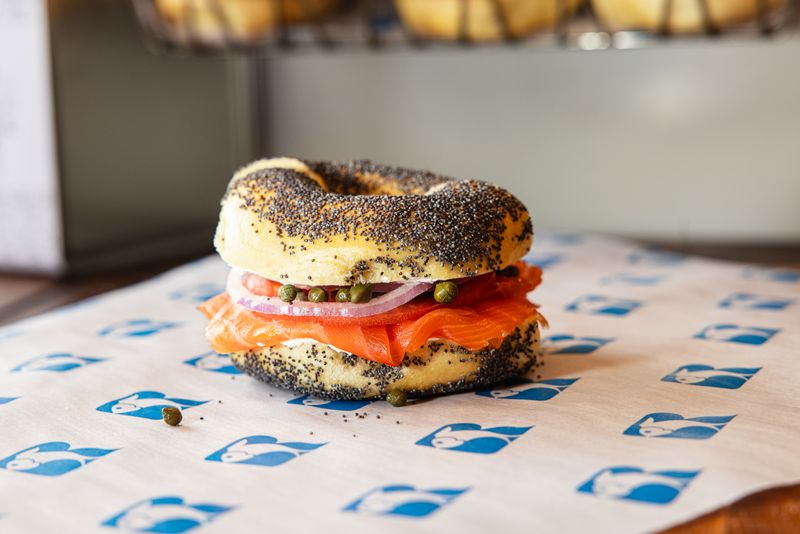 Bagel with Lox and Schmear – Russ & Daughters (Lower East Side)