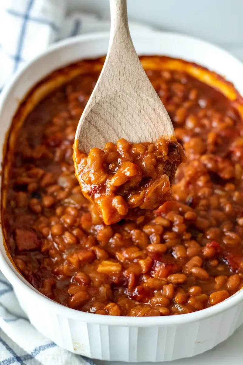 Baked Beans with Brown Sugar and Bacon