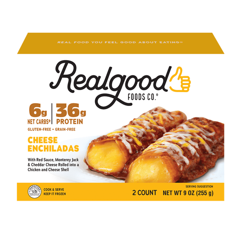 Real Good Grande Cheese Enchiladas