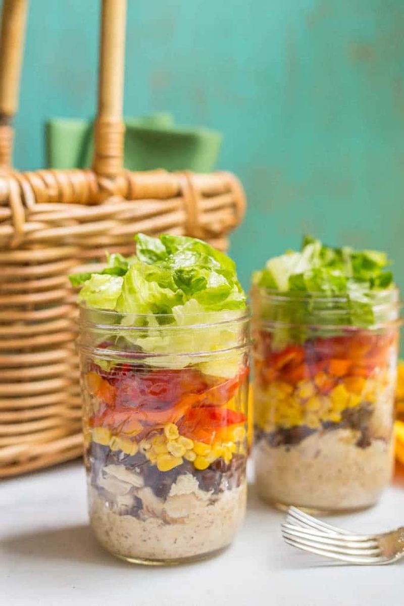 Mason Jar Salads