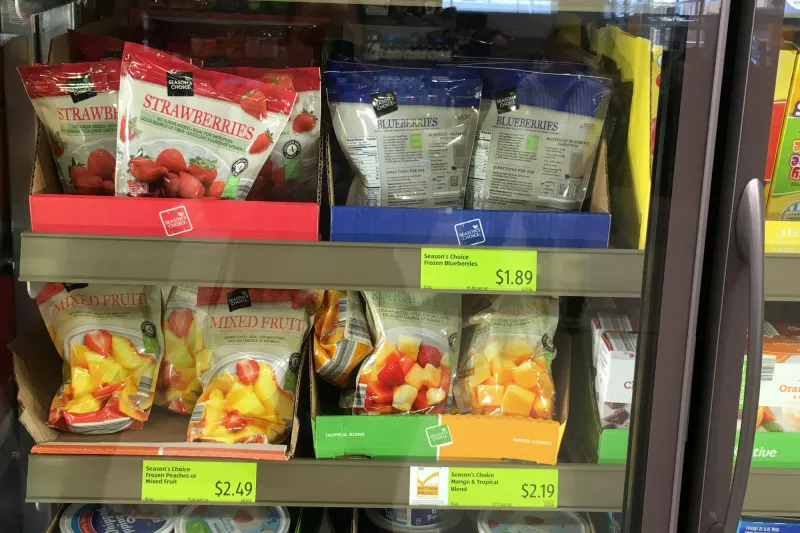 Frozen fruit
