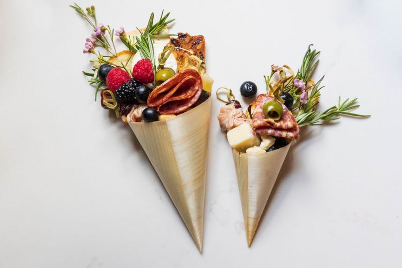 Cheese & Charcuterie Cones