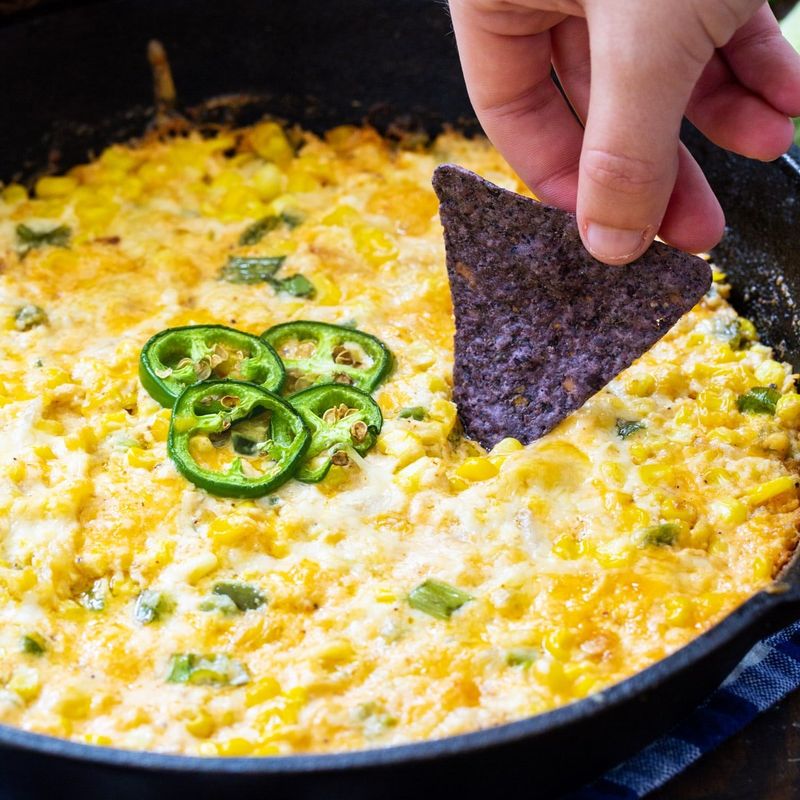 Jalapeño Cheddar Corn Dip