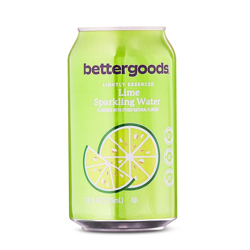Lime-Flavored Sparkling Water