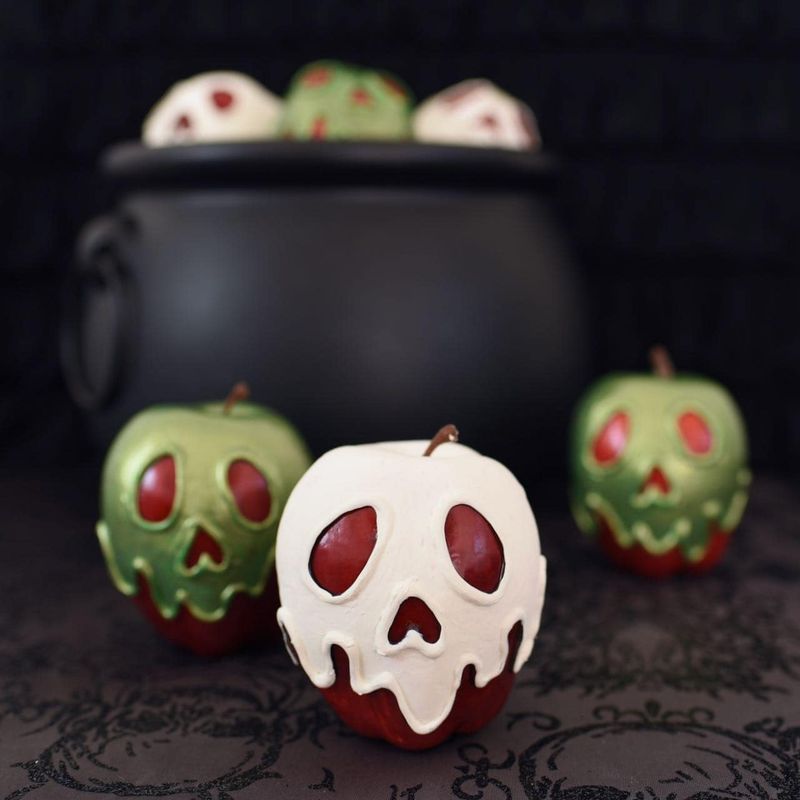 Snow White’s Poison Apple Caramel Apples