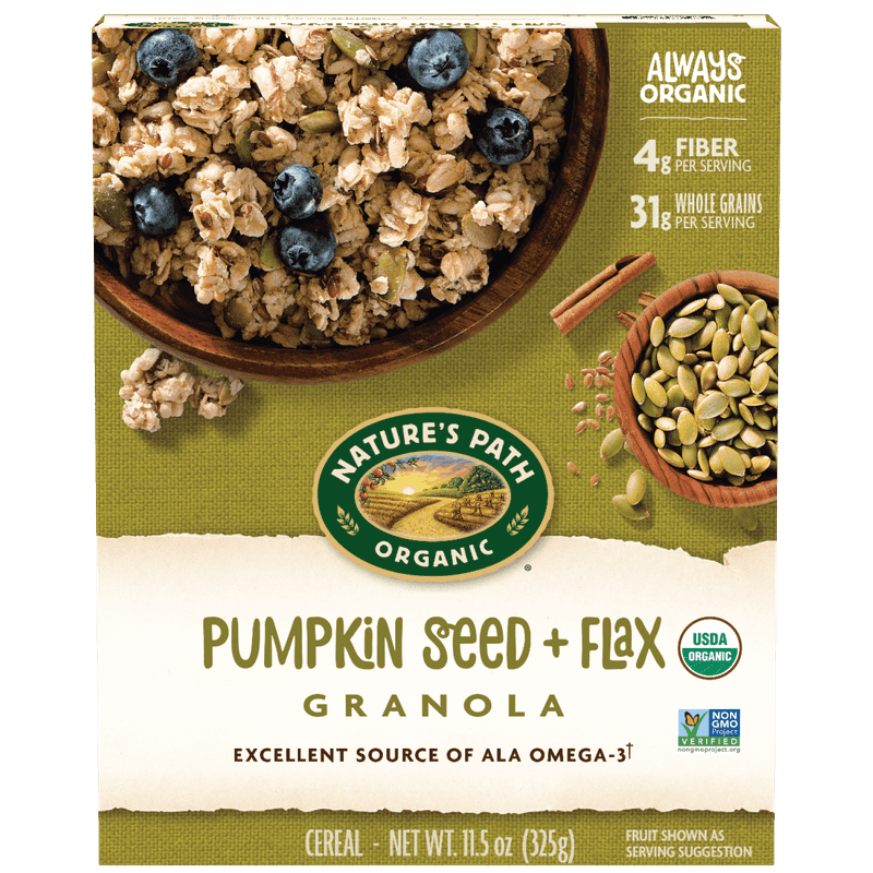 Nature’s Path Pumpkin Seed & Flax Granola