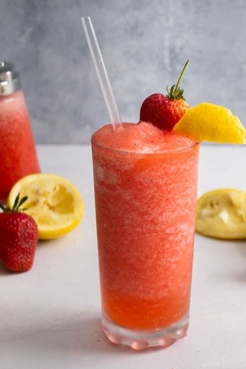 Frozen Slushy Lemonade