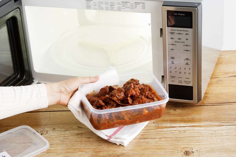 Microwaving Covered Foods Improperly