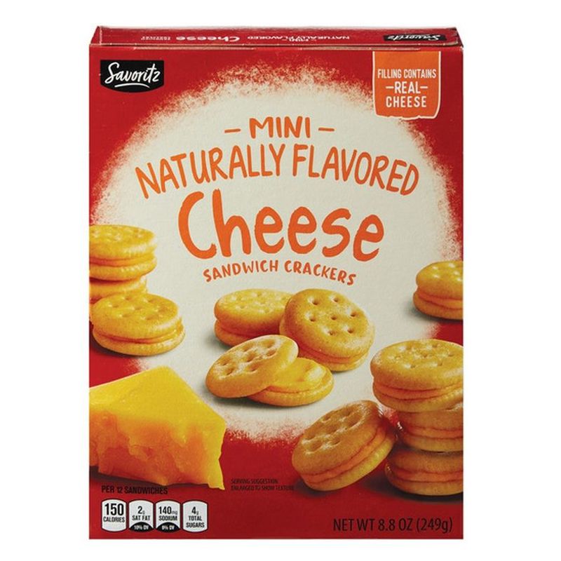 Crackers (cheese, buttery, multigrain)