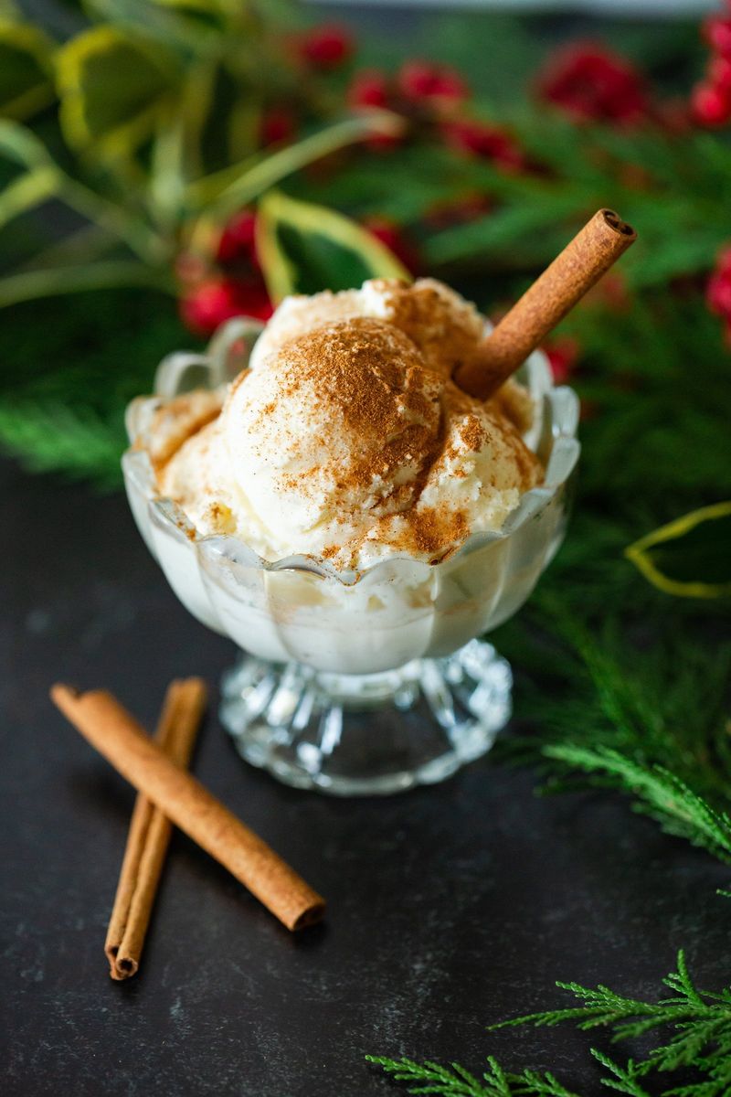 Eggnog Ice Cream