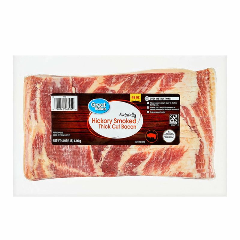 Marketside Hickory Smoked Bacon