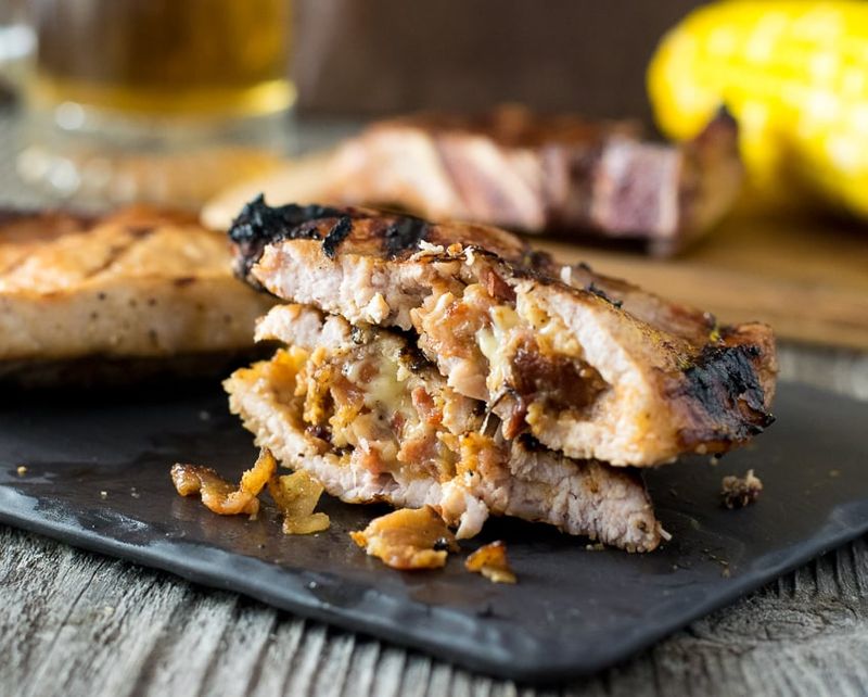 Stuffed Pork Chops (Pre-Made)