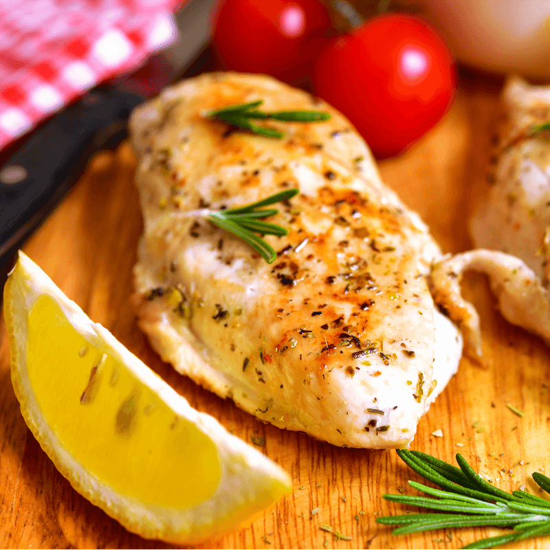 Baked or Grilled Lean Proteins (Chicken, Fish, Tofu)