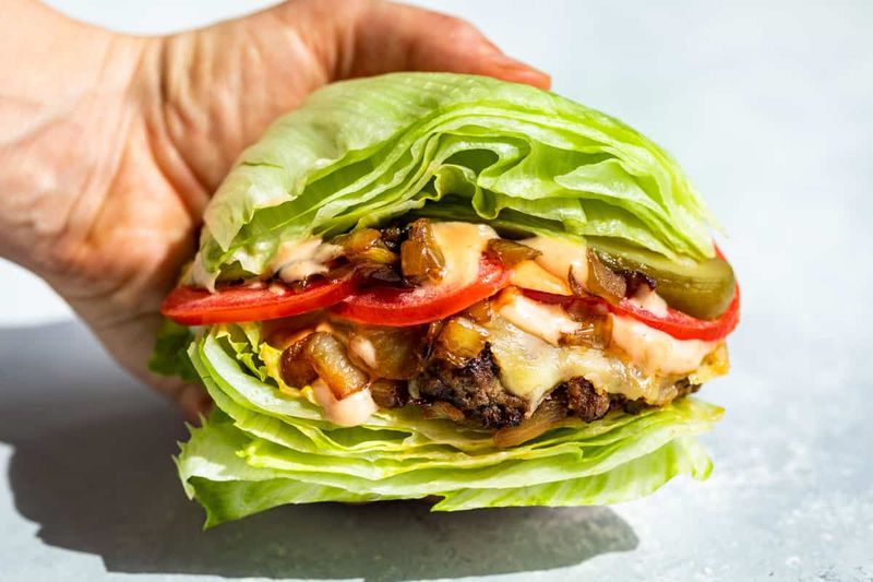 Cheeseburger Lettuce Wraps