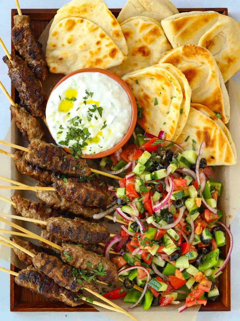Lamb Kofta With Tzatziki