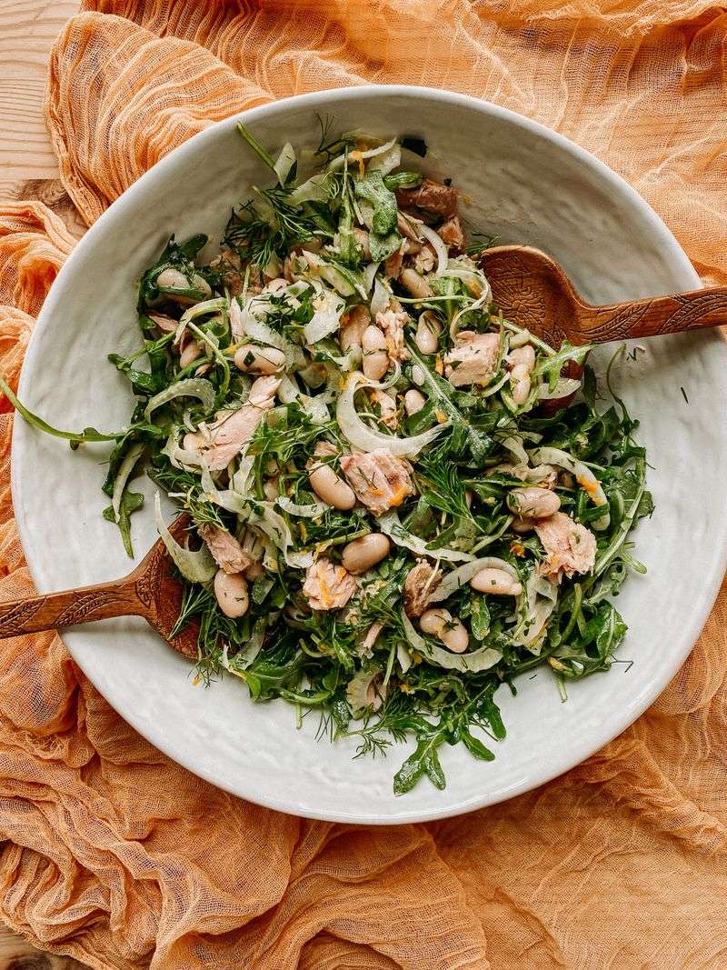 Tuna & White Bean Salad with Arugula