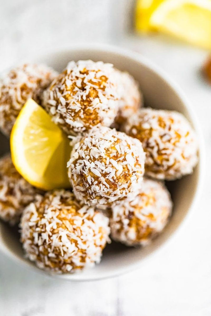 No-Bake Lemon Energy Bites
