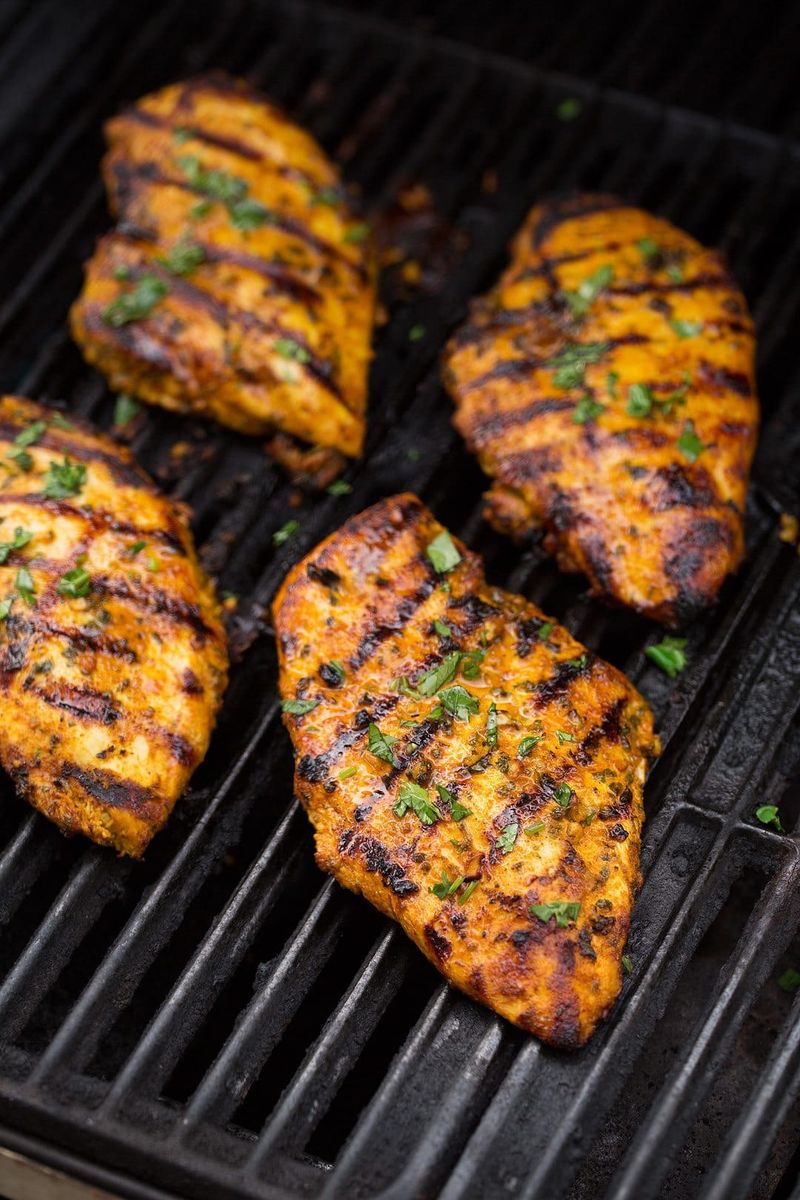 Moroccan-Spiced Grilled Chicken Thighs