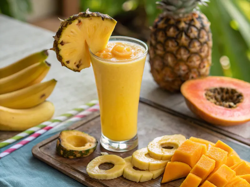 Pineapple Banana Papaya Immune System Shield