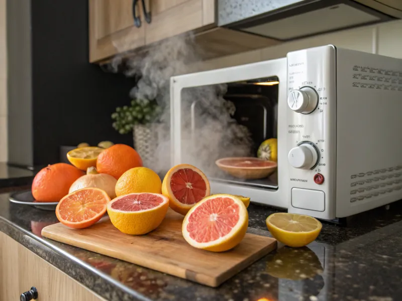Warm Your Citrus Fruits in the Microwave