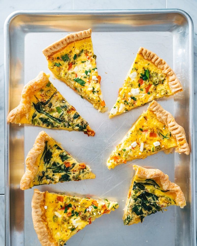 Hack 2: Freeze Quiche for Quick Meals