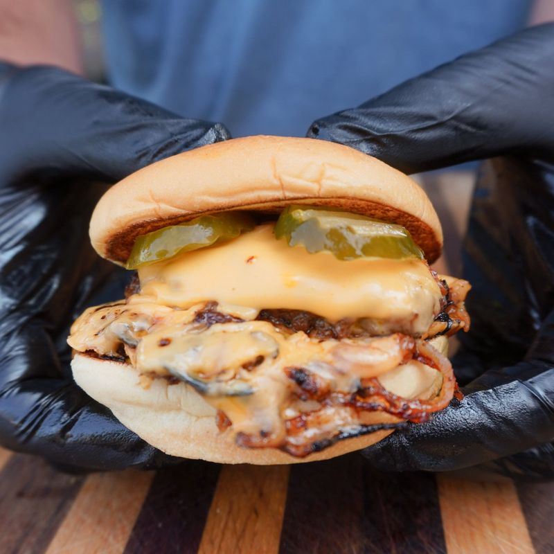 Oklahoma – Onion Burger Dog