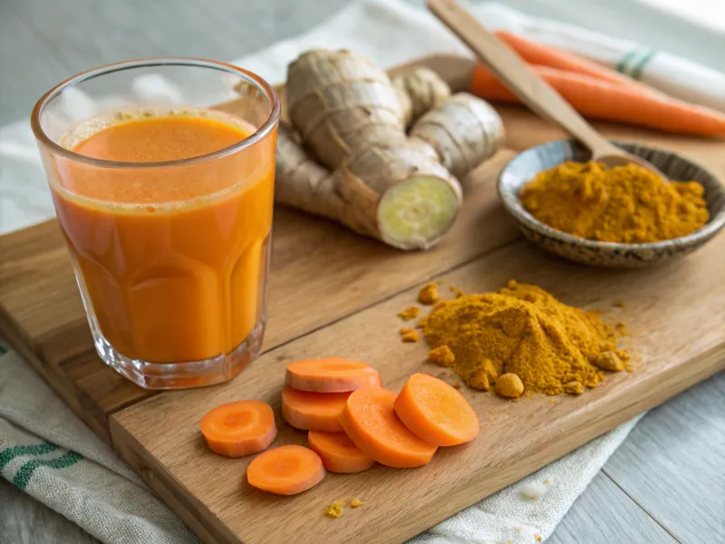 Carrot Ginger Turmeric Blend