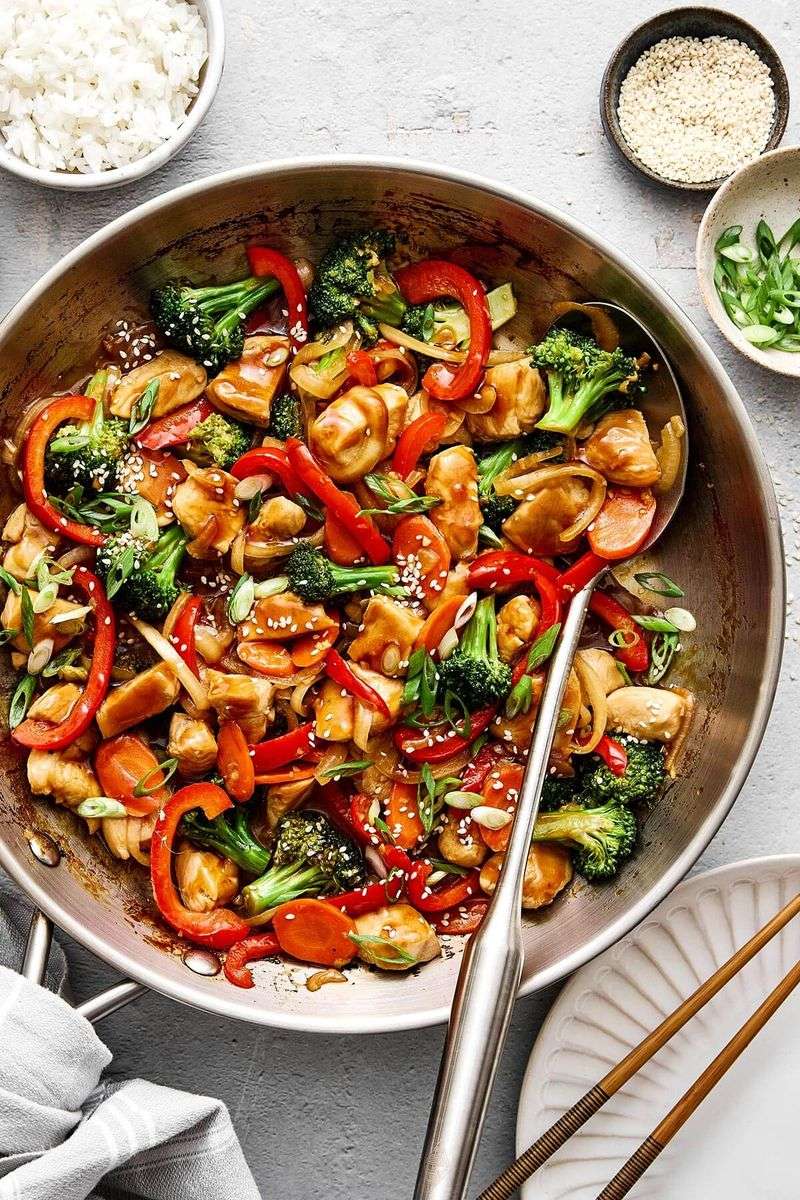 Chicken and Veggie Stir-Fry