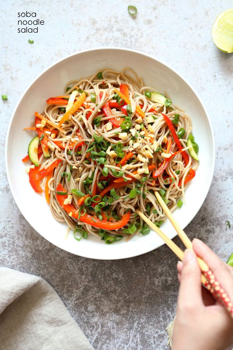 Cold Sesame Noodle Salad